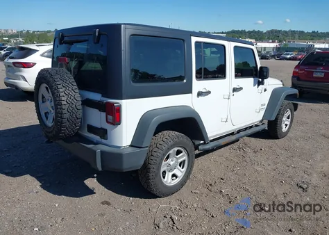 2017 Jeep Wrangler Unlimited Sport 4X4 from USA, damaged, VIN 1C4BJWDG0HL750332